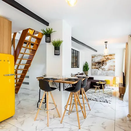 Lejlighed Parisian Charm In Sentier, Walk Everywhere Sleeps 6 Paris